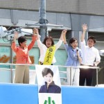 160627尼崎で伊藤たかえ候補の個人演説会④