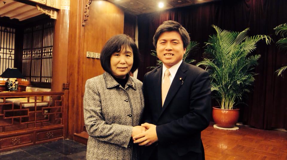 超党派議連の訪中団に参加