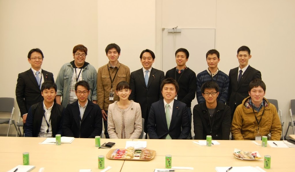 千葉県の学生の皆様と懇談会