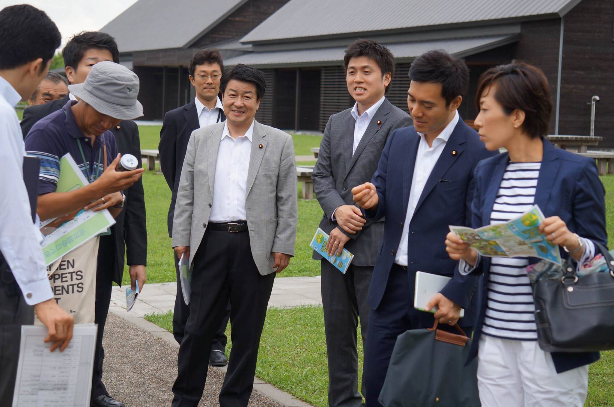 党文部科学部会で視察