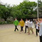 160503武庫川で伊藤たかえさんとウォーキング①