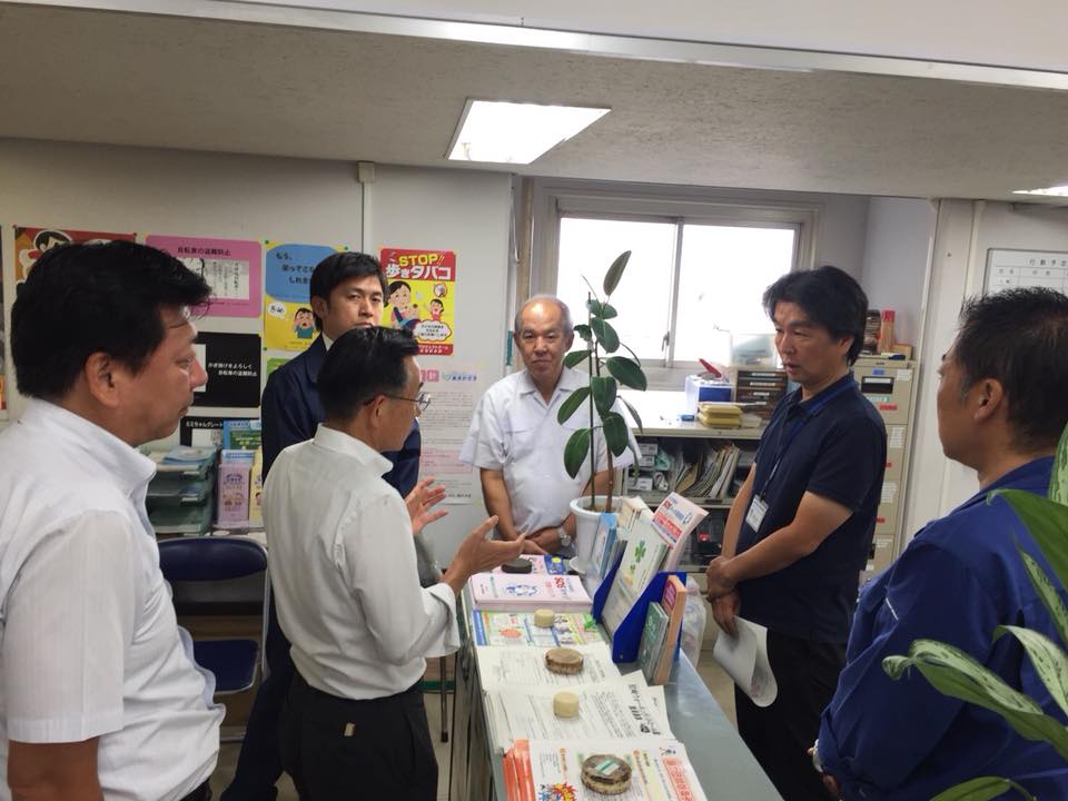 尼崎市議・兵庫県議・市当局と台風被害への対応を協議