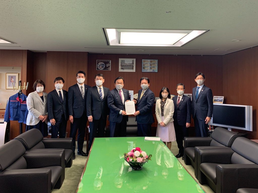 兵庫県議団と陳情