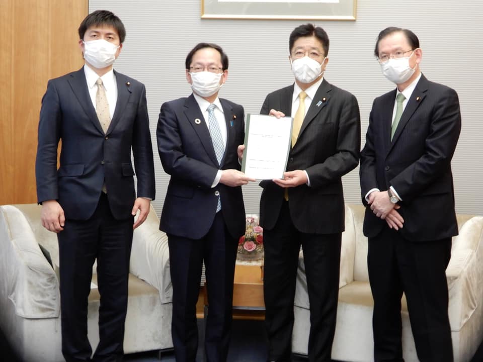 緊急事態宣言に関する緊急要望