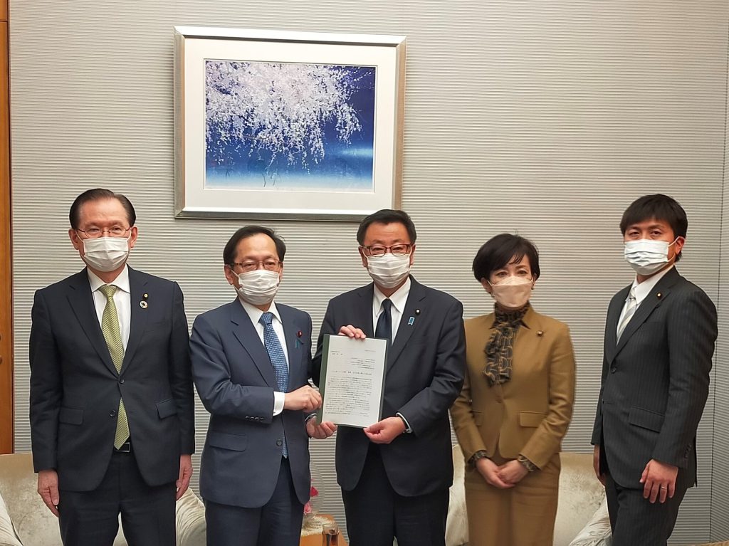 官房長官へ緊急提言