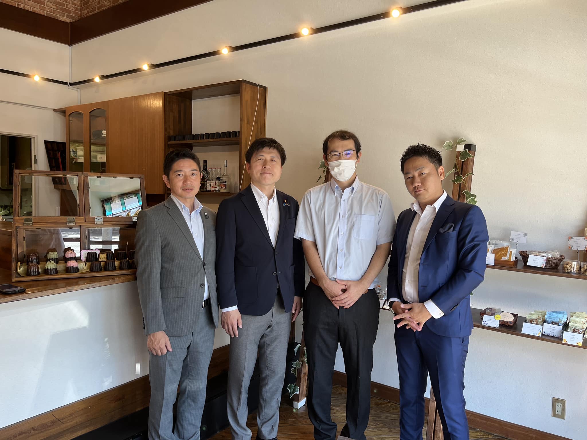 地元企業にご挨拶