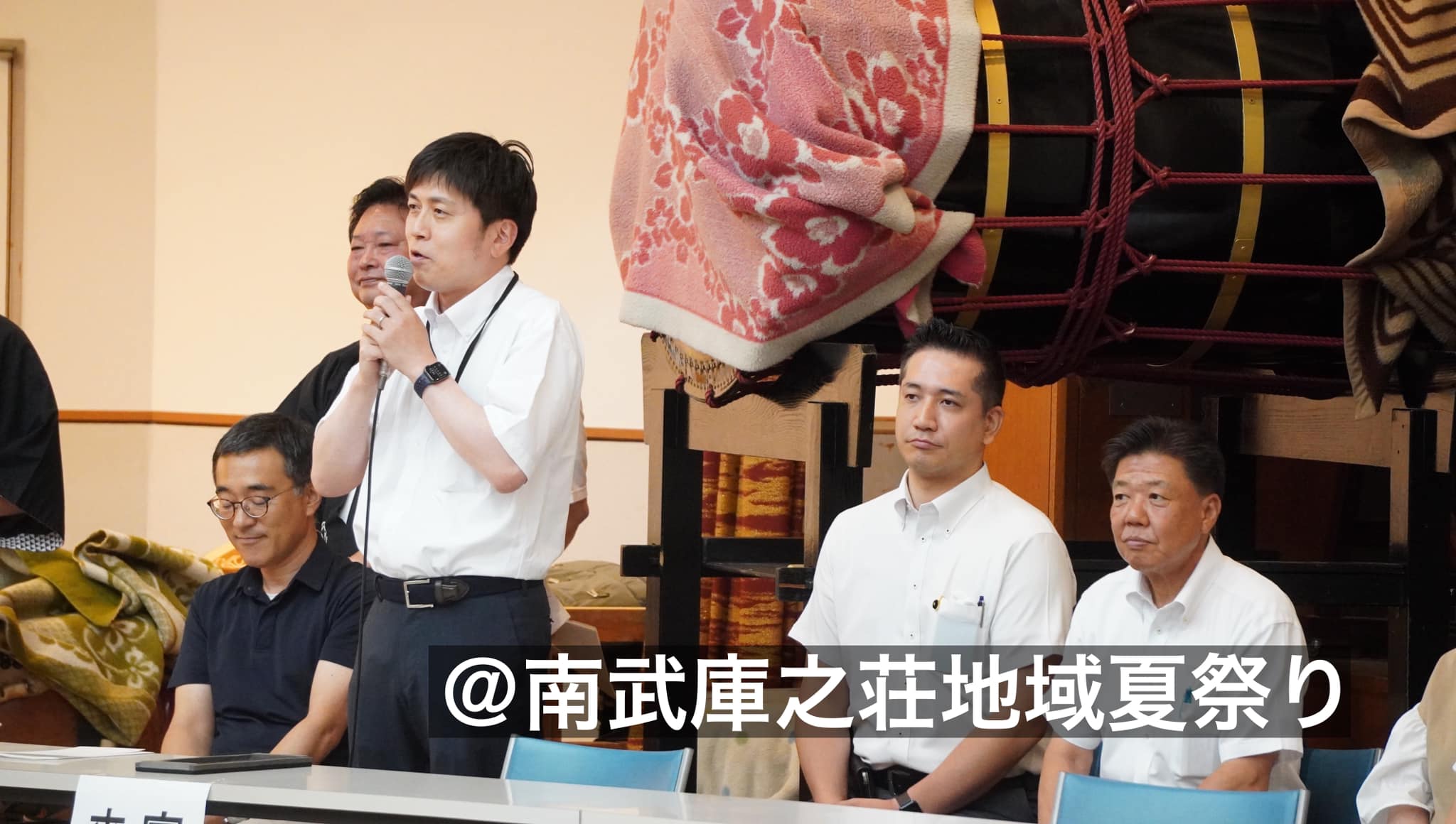 地域の盆踊り・夏祭りに参加
