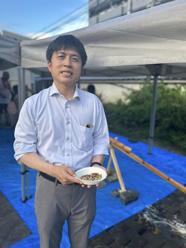 こども夏祭りでご挨拶