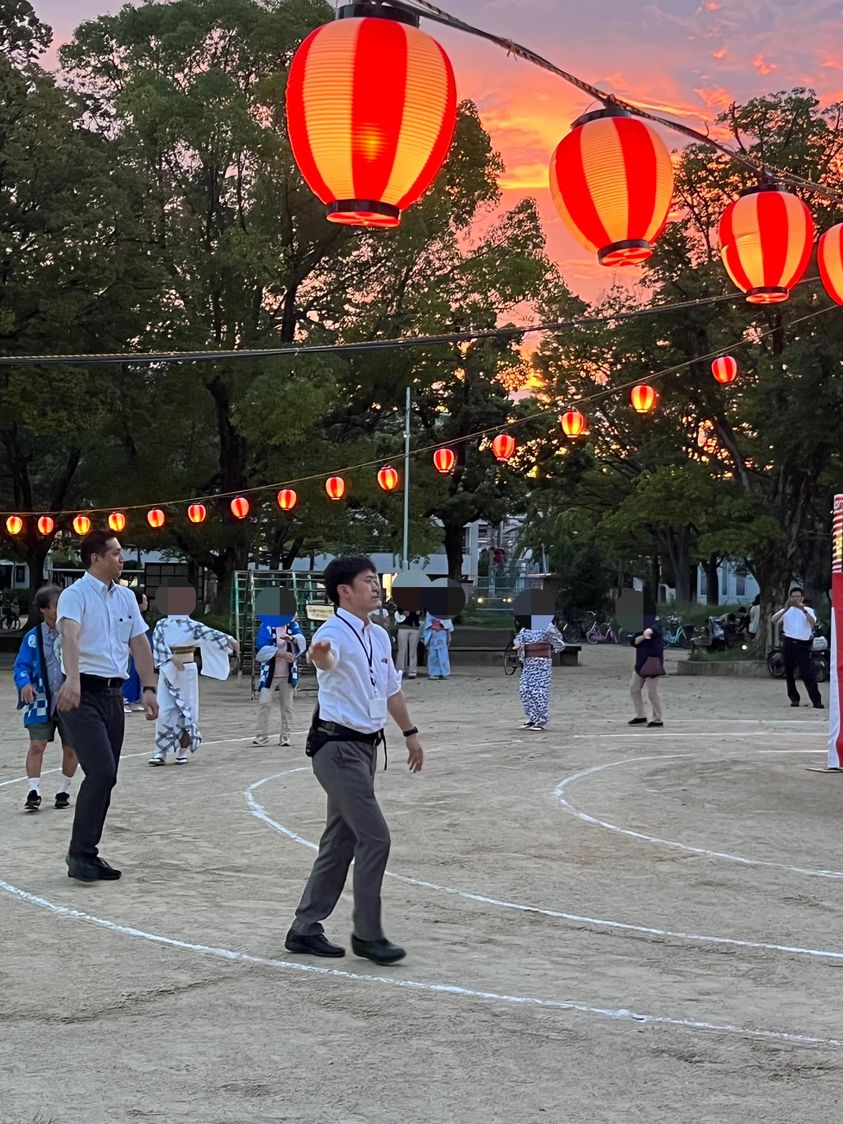 地域の夏祭りに参加